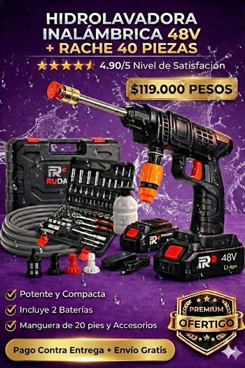 Hidrolavadora Portátil